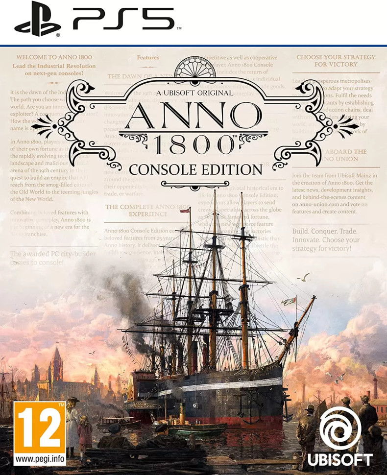 Игра Anno 1800 Console Edition (PS5) б/у, Русские Субтитры