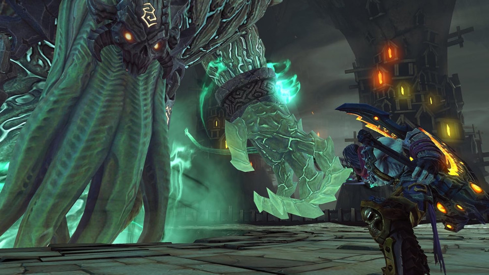 Игра Darksiders II Deathinitive Edition (Xbox One) б/у, Полностью на русском
