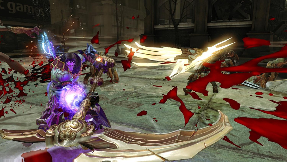 Игра Darksiders II Deathinitive Edition (Xbox One) б/у, Полностью на русском