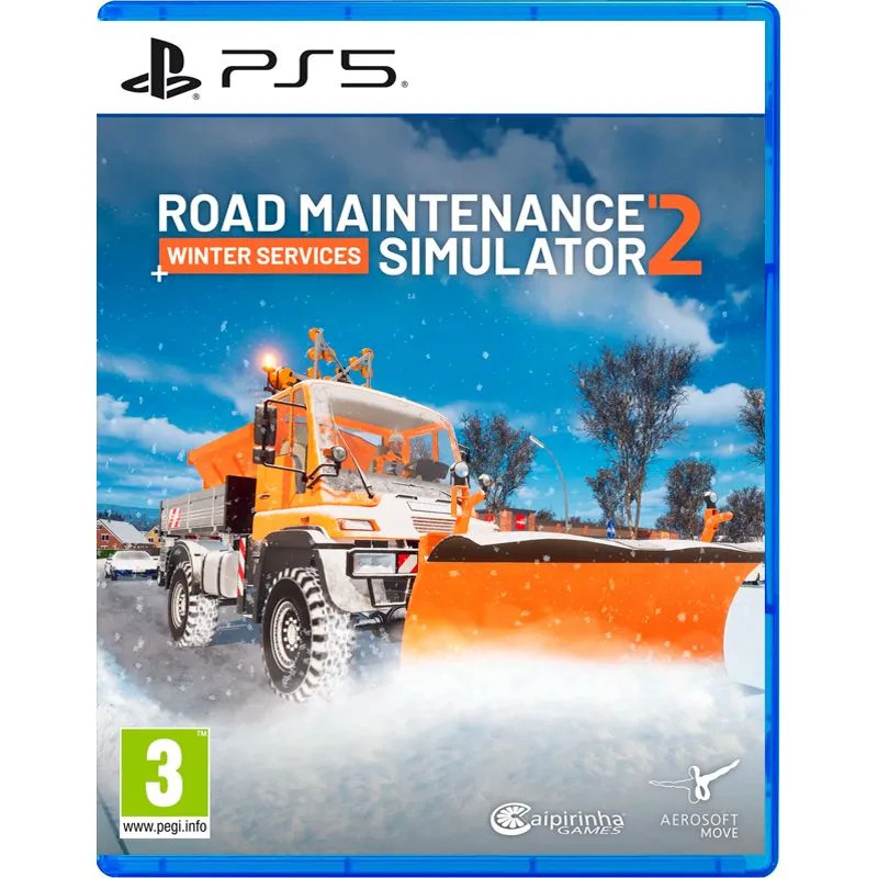 Игра Road Maintenance Simulator 2 - Winter Services (PS5) б\у, Полностью на английском