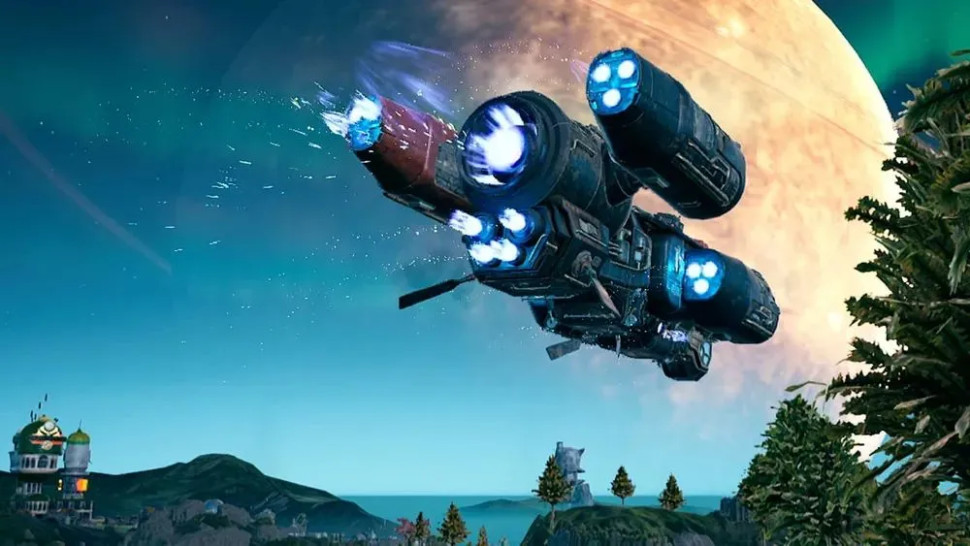 Игра The Outer Worlds (Nintendo Switch) б\у, Субтитры на русском