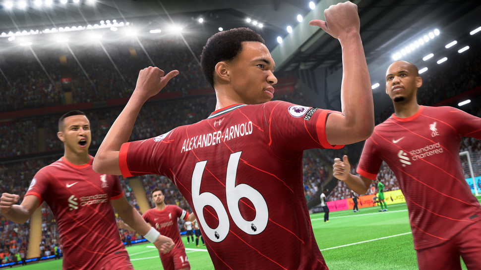 Игра EA FIFA 22 (Nintendo Switch) б/у, Полностью на русском