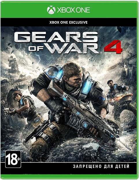 Игра Gears of War 4 (Xbox one) б/у, Русские Субтитры