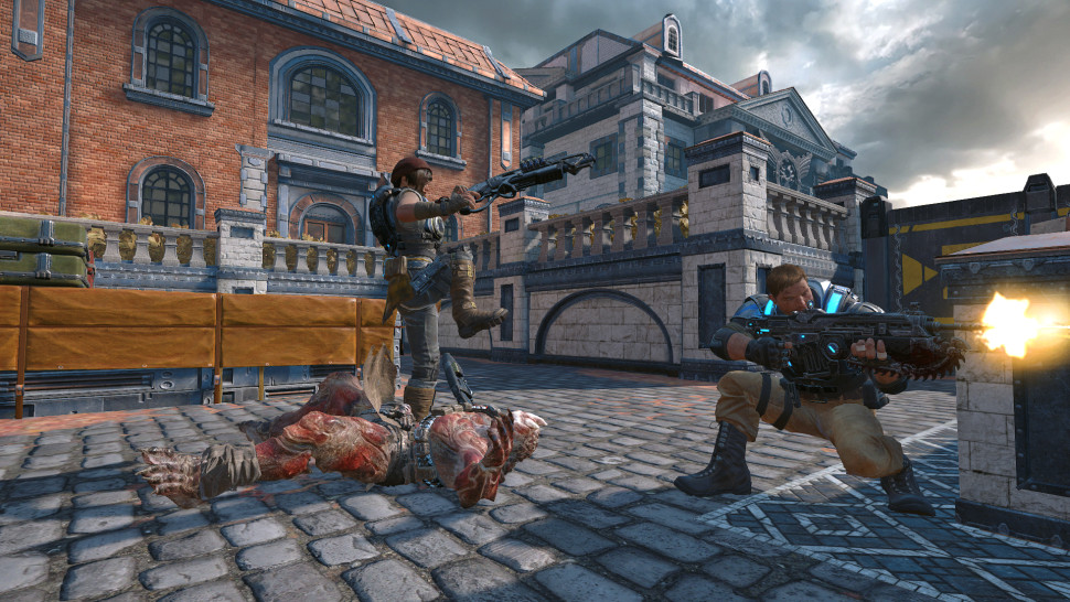 Игра Gears of War 4 (Xbox one) б/у, Русские Субтитры