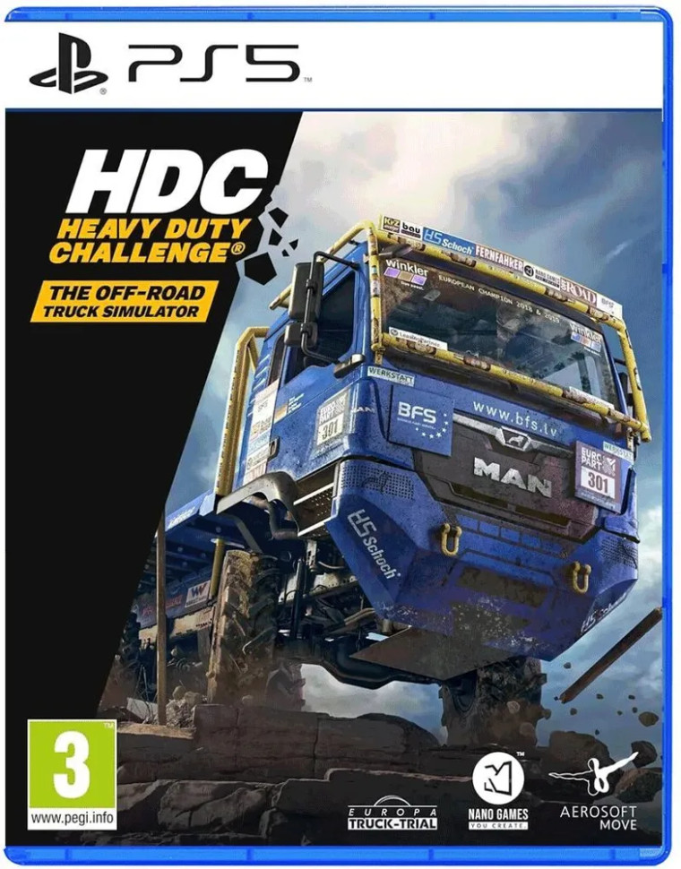 Игра Heavy Duty Challenge: The Off-Road Truck Simulator (PS5) б/у, Русские Субтитры купить за 2499.0000