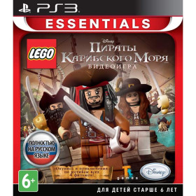 Игра LEGO Пираты Карибского моря (PS3) б/у, Полностью Русский