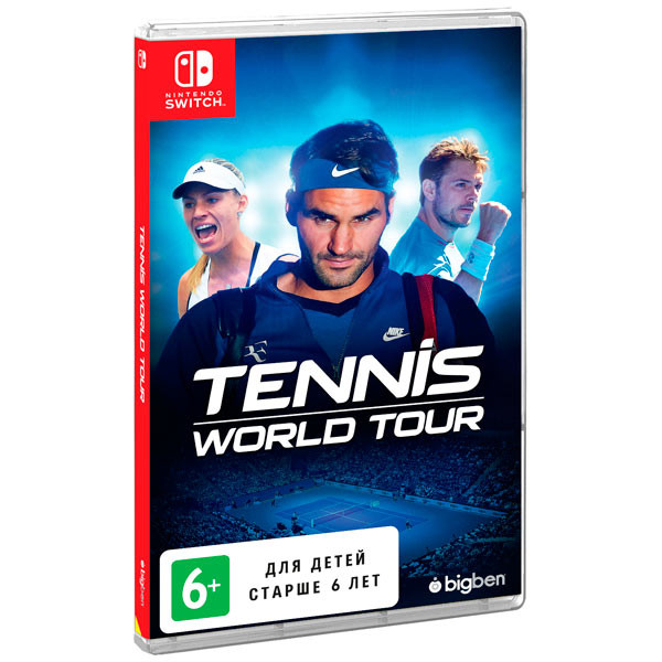 Игра Tennis World Tour (Nintendo Switch) б\у, Русские Субтитры