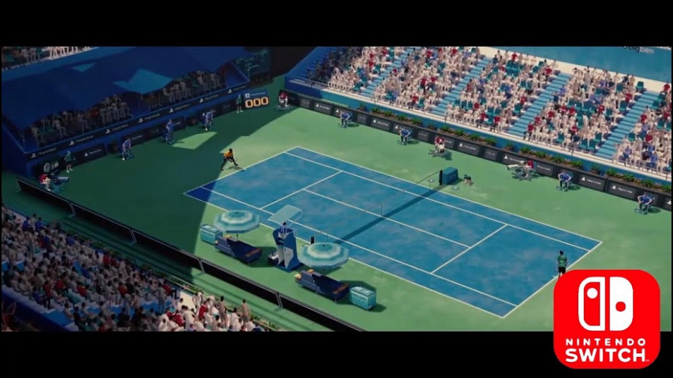 Игра Tennis World Tour (Nintendo Switch) б\у, Русские Субтитры