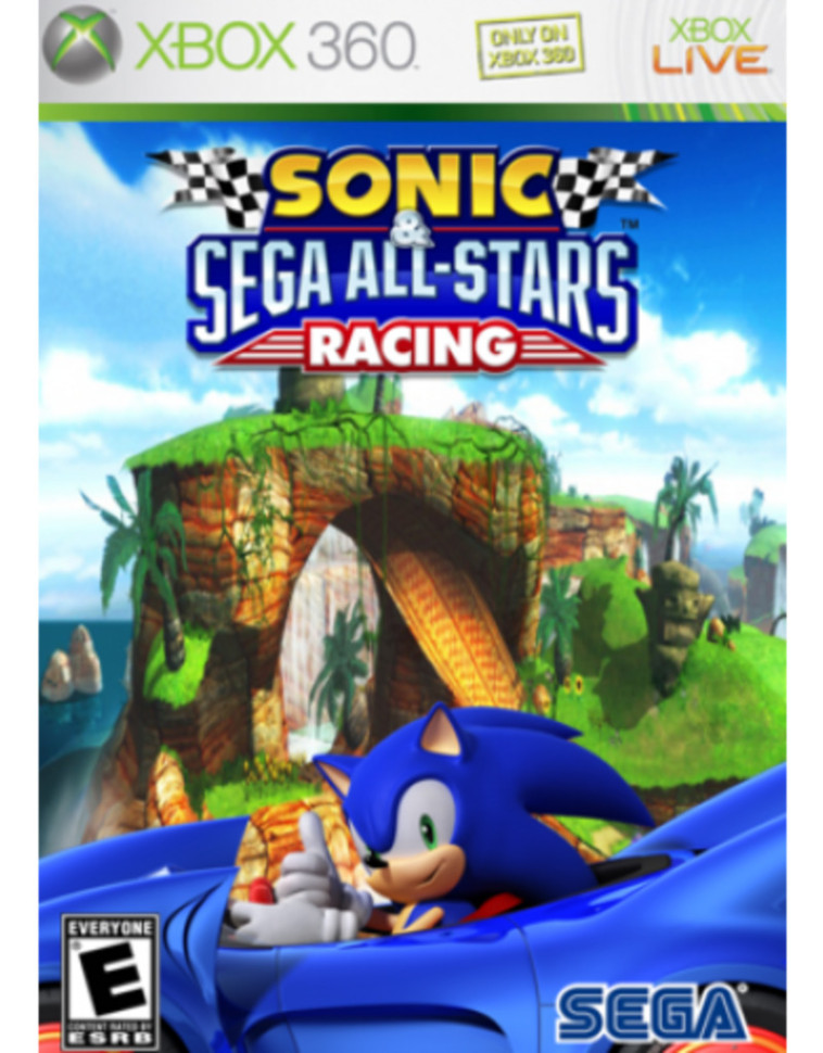 Игра Sonic & All-Star Racing (Xbox 360) Полностью Английский купить за 1799.0000
