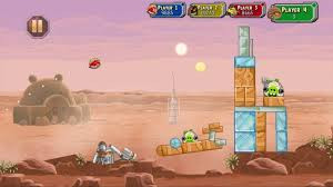 Игра Angry Birds Star Wars (PS4) б/у, Полностью Русский