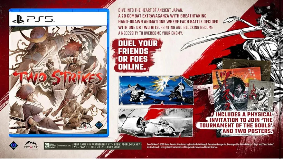 Игра Two Strikes (PS5) Полностью на английском
