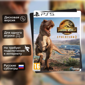 Игра Jurassic World Evolution 2 (PS5) б/у, Русские Субтитры