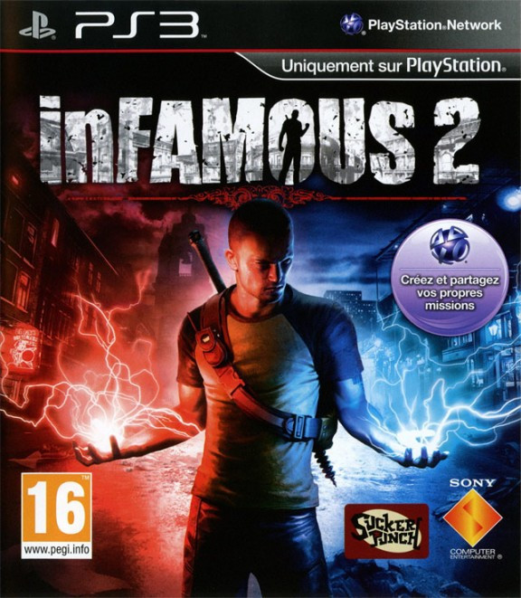 Игра Дурная репутация 2 (inFAMOUS 2) (PS3) б/у, Полностью На Руссокм купить за 999.0000
