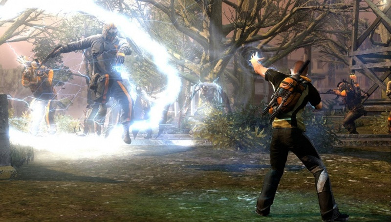 Игра Дурная репутация 2 (inFAMOUS 2) (PS3) б/у, Полностью На Руссокм