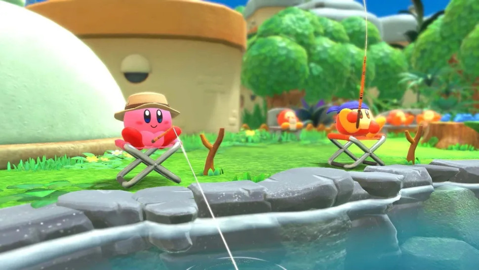 Игра Kirby and the Forgotten Land (Nintendo Switch) Полностью Английский