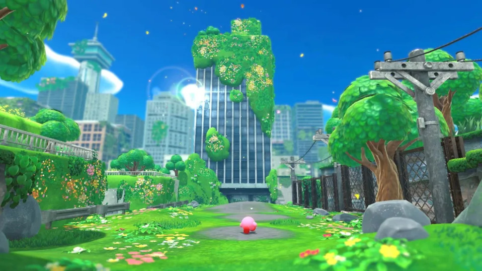Игра Kirby and the Forgotten Land (Nintendo Switch) Полностью Английский