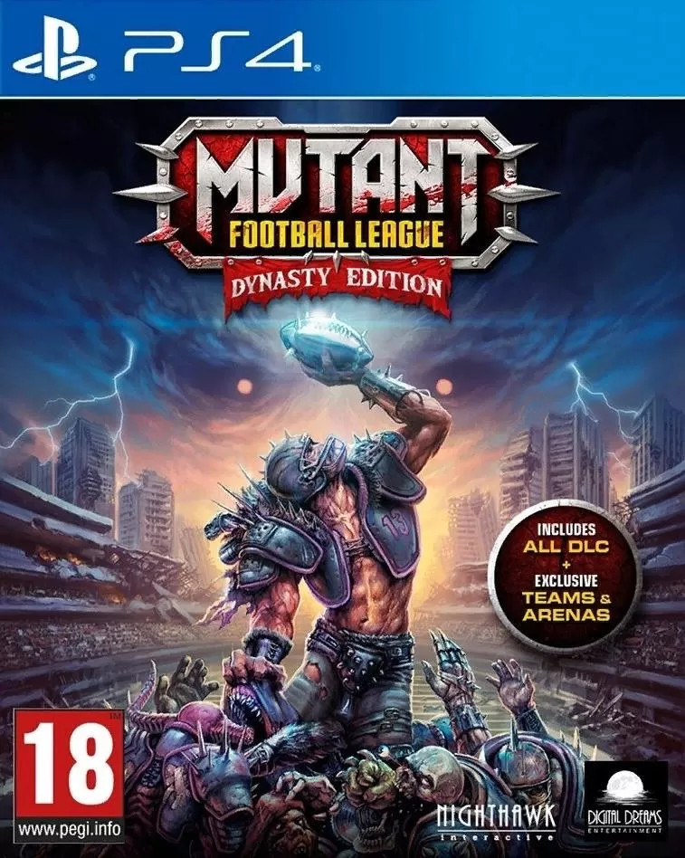 Игра Mutant Football League (PS4) Полностью Английский