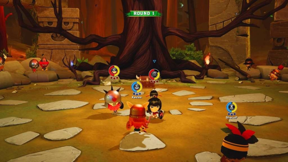 Игра World of Warriors (PS4) б/у, Русские Субтитры