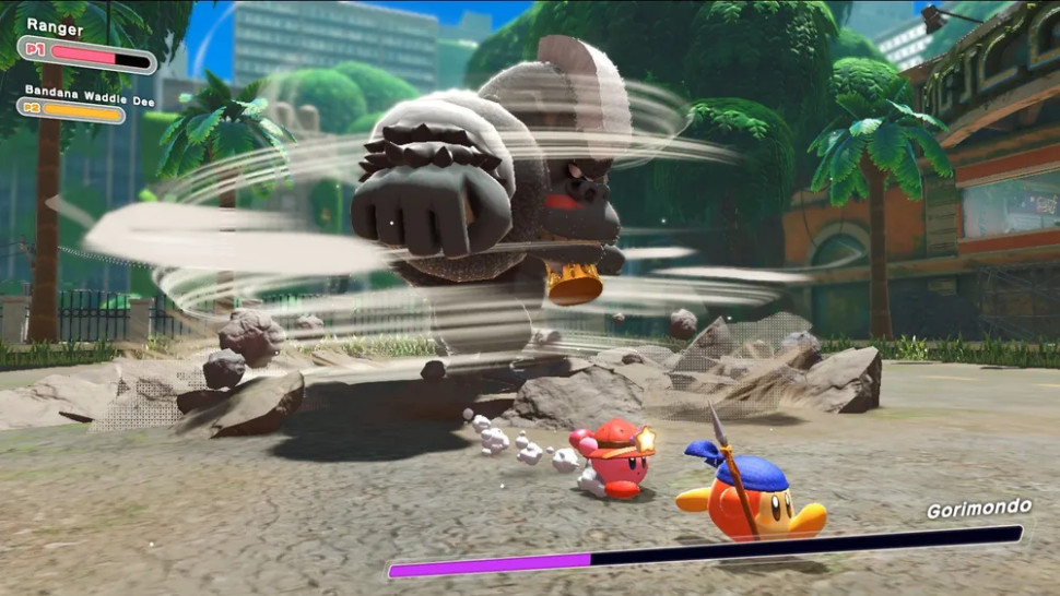 Игра Kirby and the Forgotten Land (Nintendo Switch) б/у, Полностью Английский