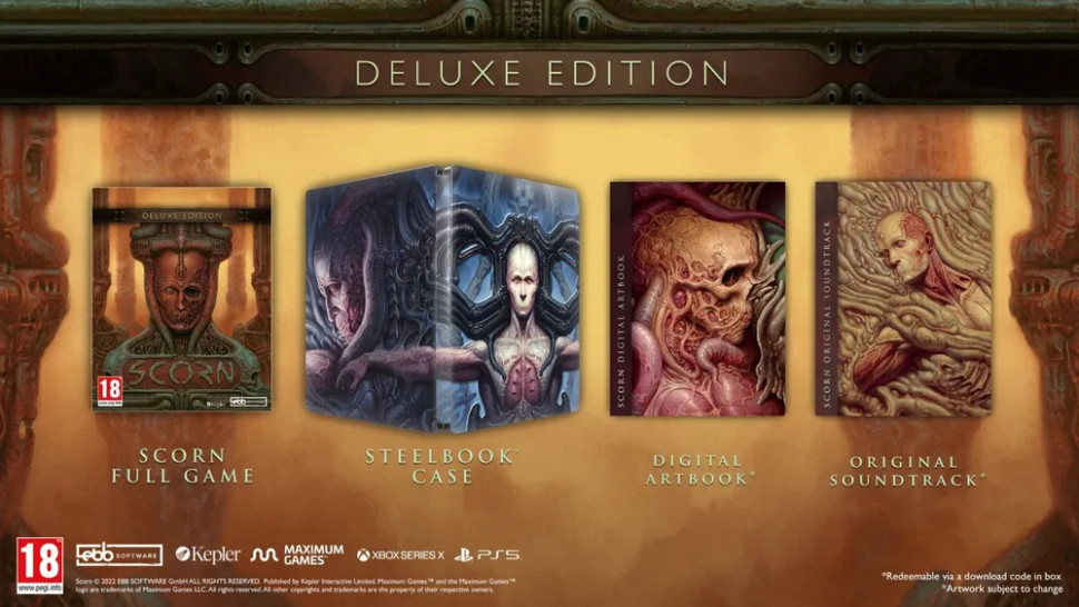 Игра Scorn (PS5) б/у, Русские Субтитры