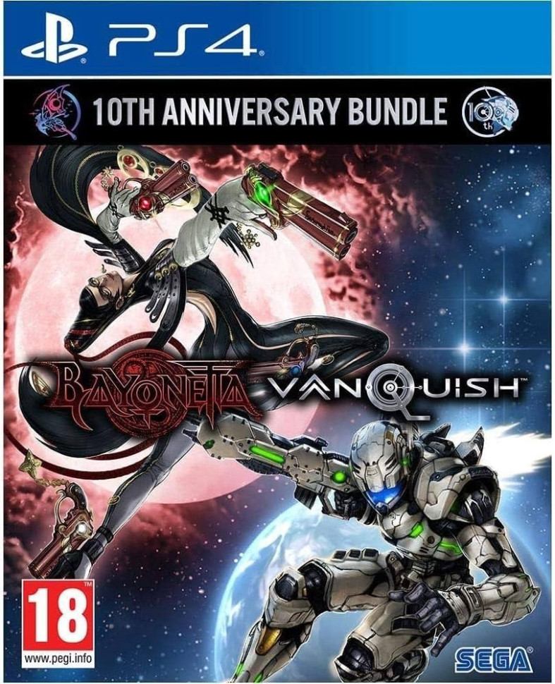 Игра Bayonetta & Vanquish 10th Anniversary Bundle Launch Edition (PS4) Полностью Английский