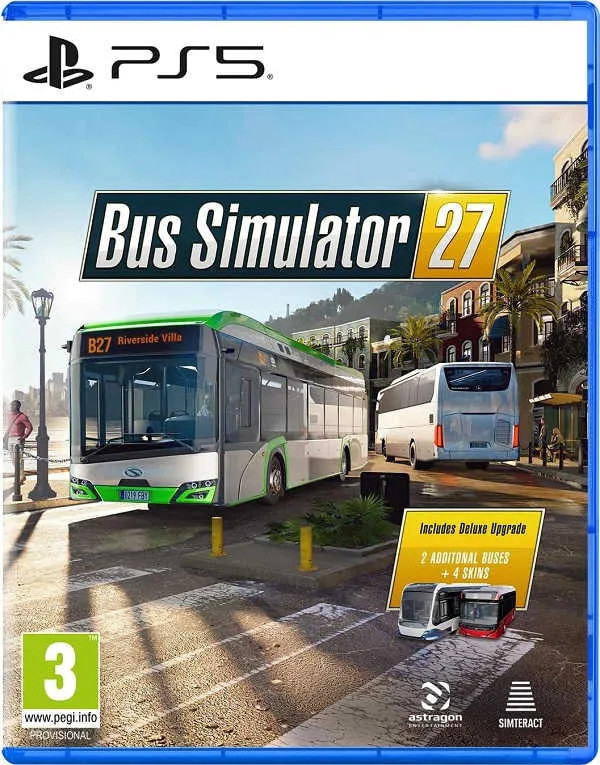 Игра Bus Simulator 27 (PS5) б\у, Полностью на английском