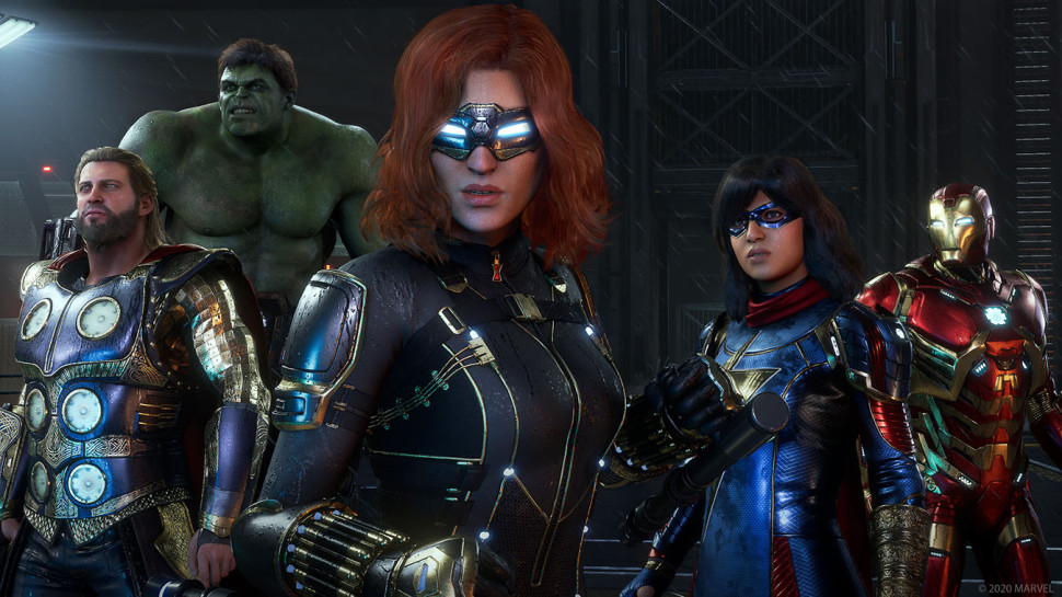 Игра Мстители Marvel (Xbox one) б/у, Полностью Русский