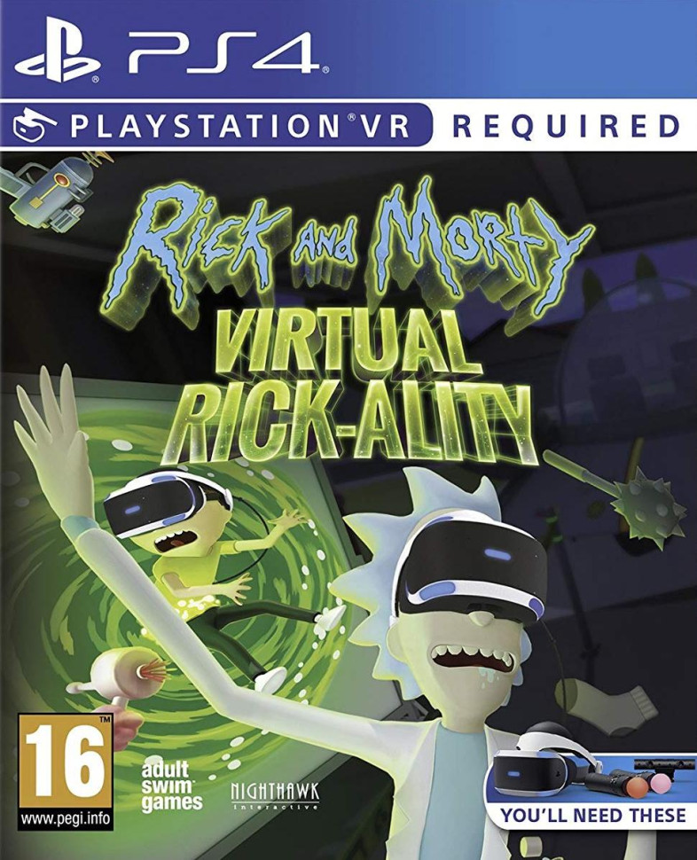 Игра Rick and Morty: Virtual Rick-ality (PS4) б/у, Полностью Английский купить за 2199.0000