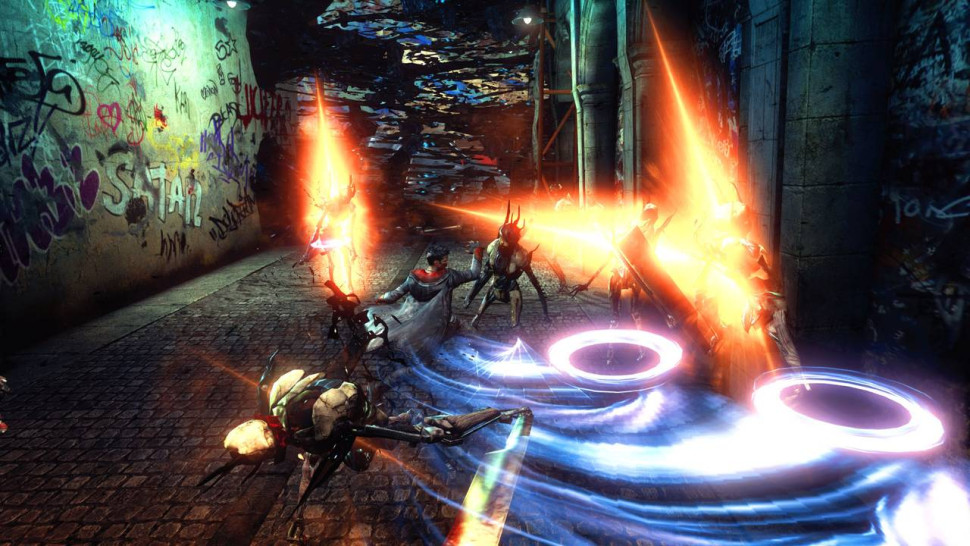 Игра DmC Devil May Cry: Definitive Edition (PS4) б/у, Русские Субтитры