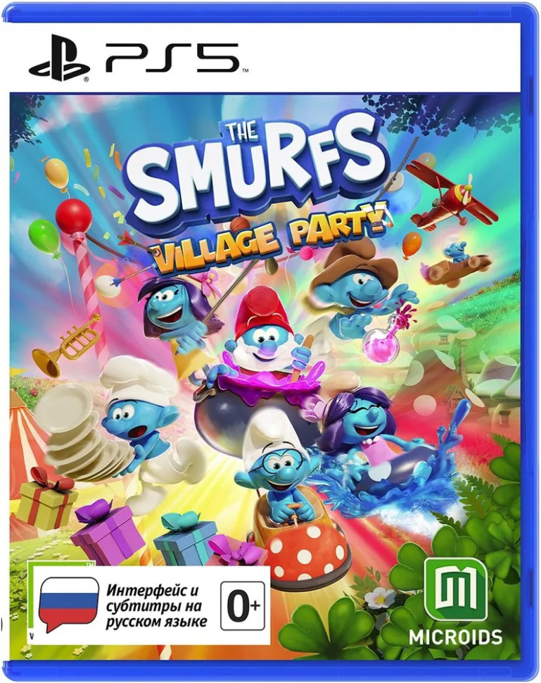 Игра The Smurfs: Village Party (PS5) б\у, Русские Субтитры