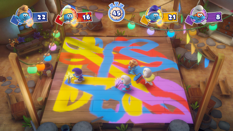 Игра The Smurfs: Village Party (PS5) б\у, Русские Субтитры
