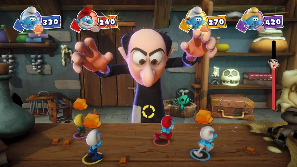 Игра The Smurfs: Village Party (PS5) б\у, Русские Субтитры