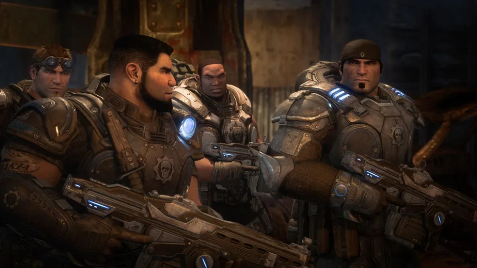 Игра Gears of War: Reloaded (PS5) б\у, Полностью на русском