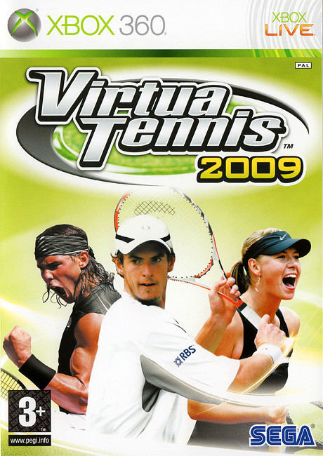 Игра Virtua Tennis 2009 (Xbox 360) б/у, Полностью Английский купить за 599.0000