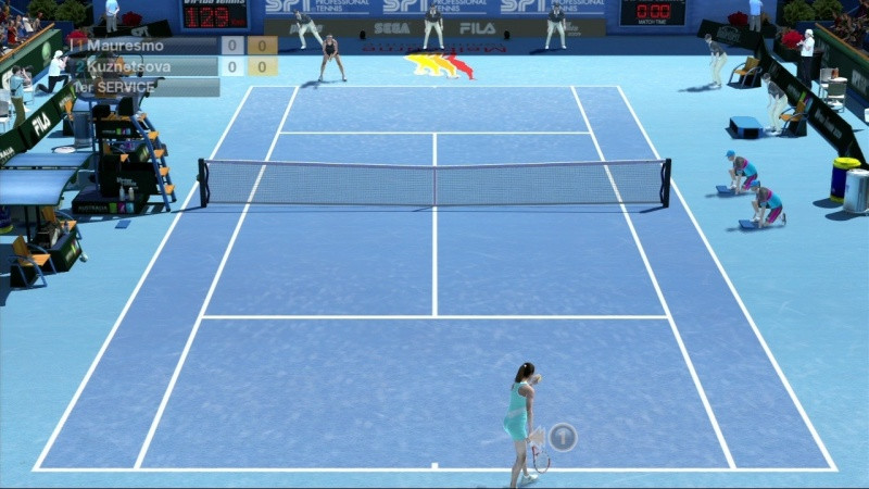 Игра Virtua Tennis 2009 (Xbox 360) б/у, Полностью Английский
