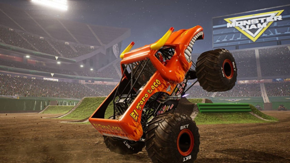Игра Monster Jam Steel Titans (PS4) б/у, Русские Субтитры