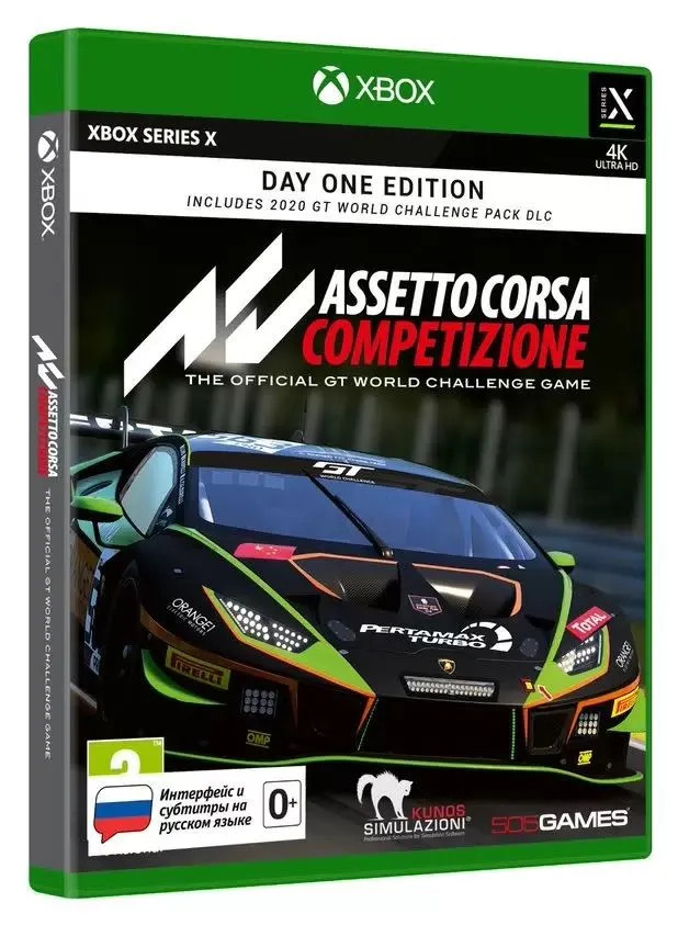 Игра Assetto Corsa Competizione (Xbox ONE) Русские Субтитры