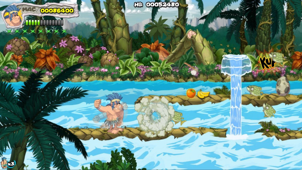 Игра New Joe & Mac - Caveman Ninja  T-Rex Edition (PS5) Русские Субтитры