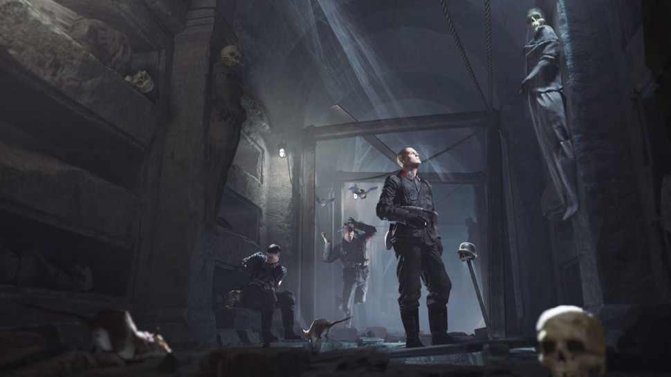 Игра Wolfenstein: The Old Blood (PS4) б/у, Полностью Английский