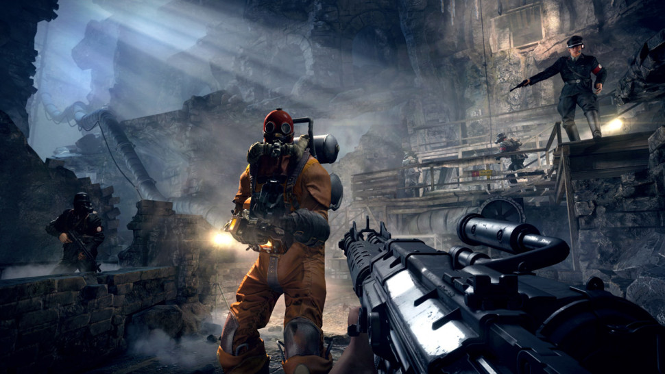Игра Wolfenstein: The Old Blood (PS4) б/у, Полностью Английский