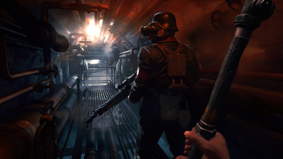 Игра Wolfenstein: The Old Blood (PS4) б/у, Полностью Английский