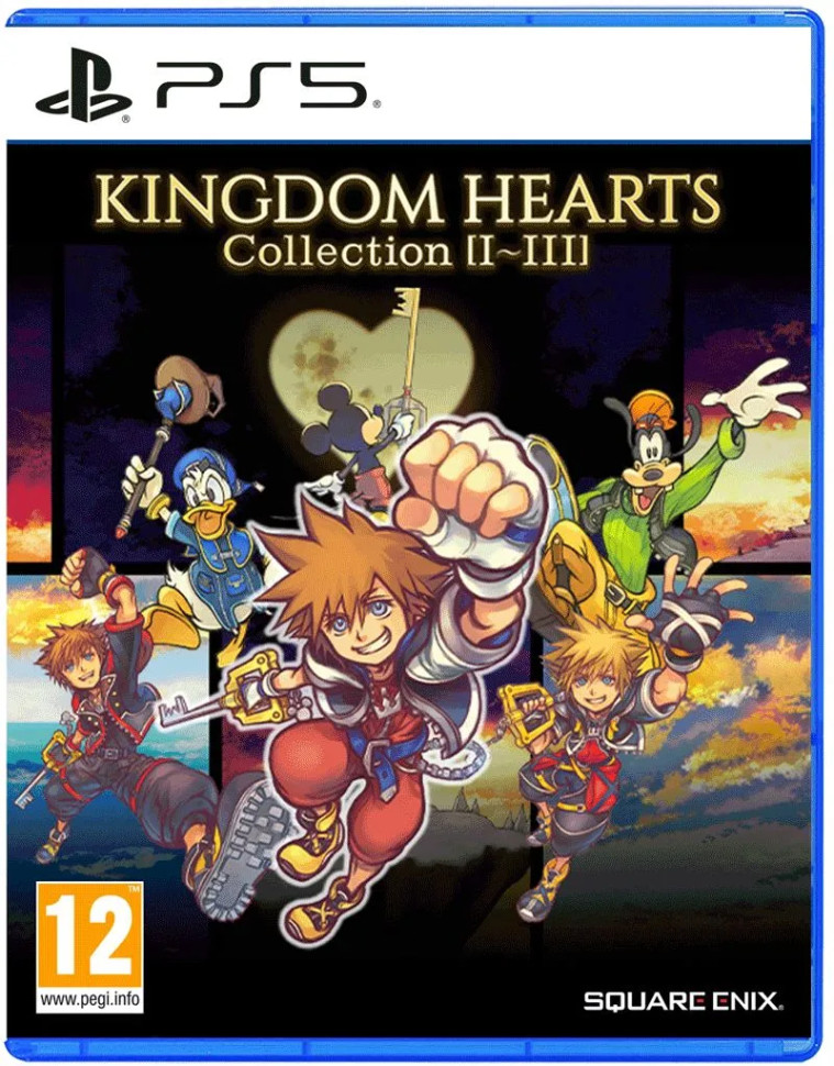 Игра Kingdom Hearts Collection I-III [1-3](PS5) б\у, Полностью на английском