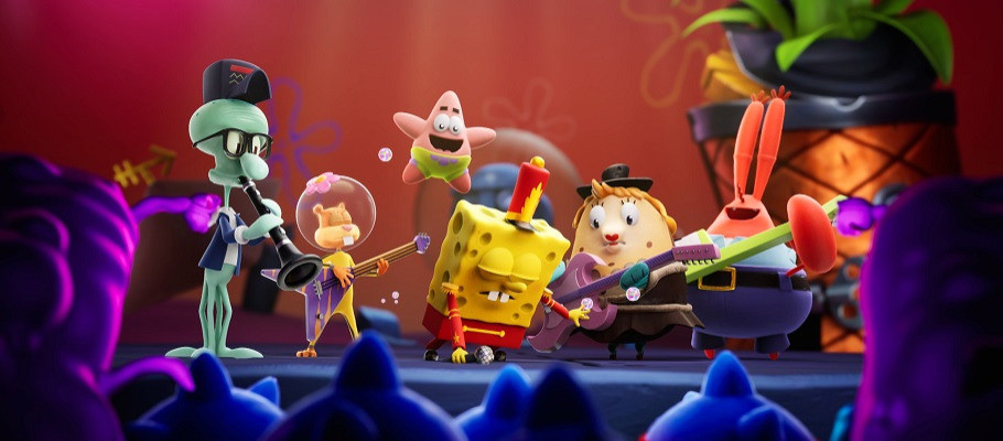 Игра SpongeBob SquarePants: The Cosmic Shake (PS4) б/у, Русские Субтитры