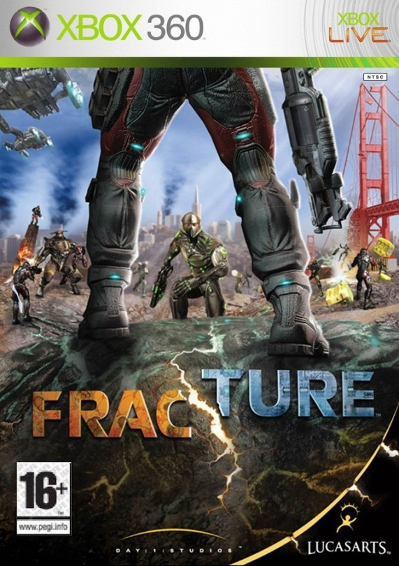 Игра Fracture (Xbox 360) б/у, Полностью Английский купить за 799.0000