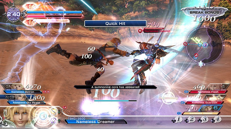Игра Dissidia Final Fantasy NT (PS4) б\у Полностью Английский
