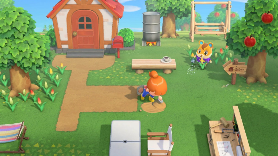 Игра Animal Crossing: New Horizons (Nintendo Switch 2) б\у, Полностью на русском