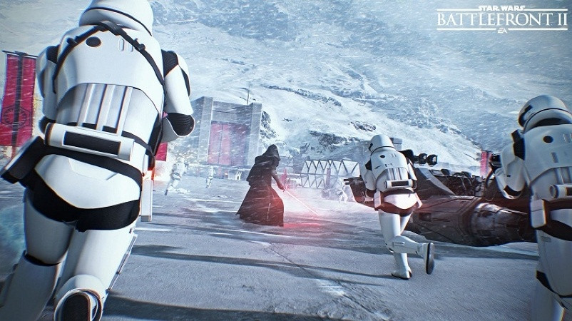 Игра Star Wars Battlefront II (PS4) б/у, Полностью Русский