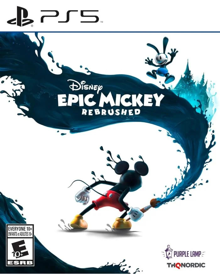 Игра Disney Epic Mickey: Rebrushed (PS5) б\у, Полностью на английском