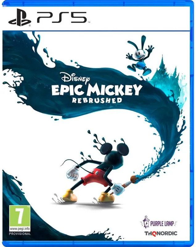 Игра Disney Epic Mickey: Rebrushed (PS5) б\у, Полностью на английском