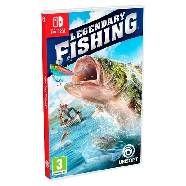 Игра Legendary Fishing (Nintendo Switch) б/у, Полностью Английский